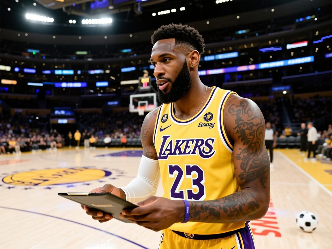 湖人队签下新秀，期待他的表现