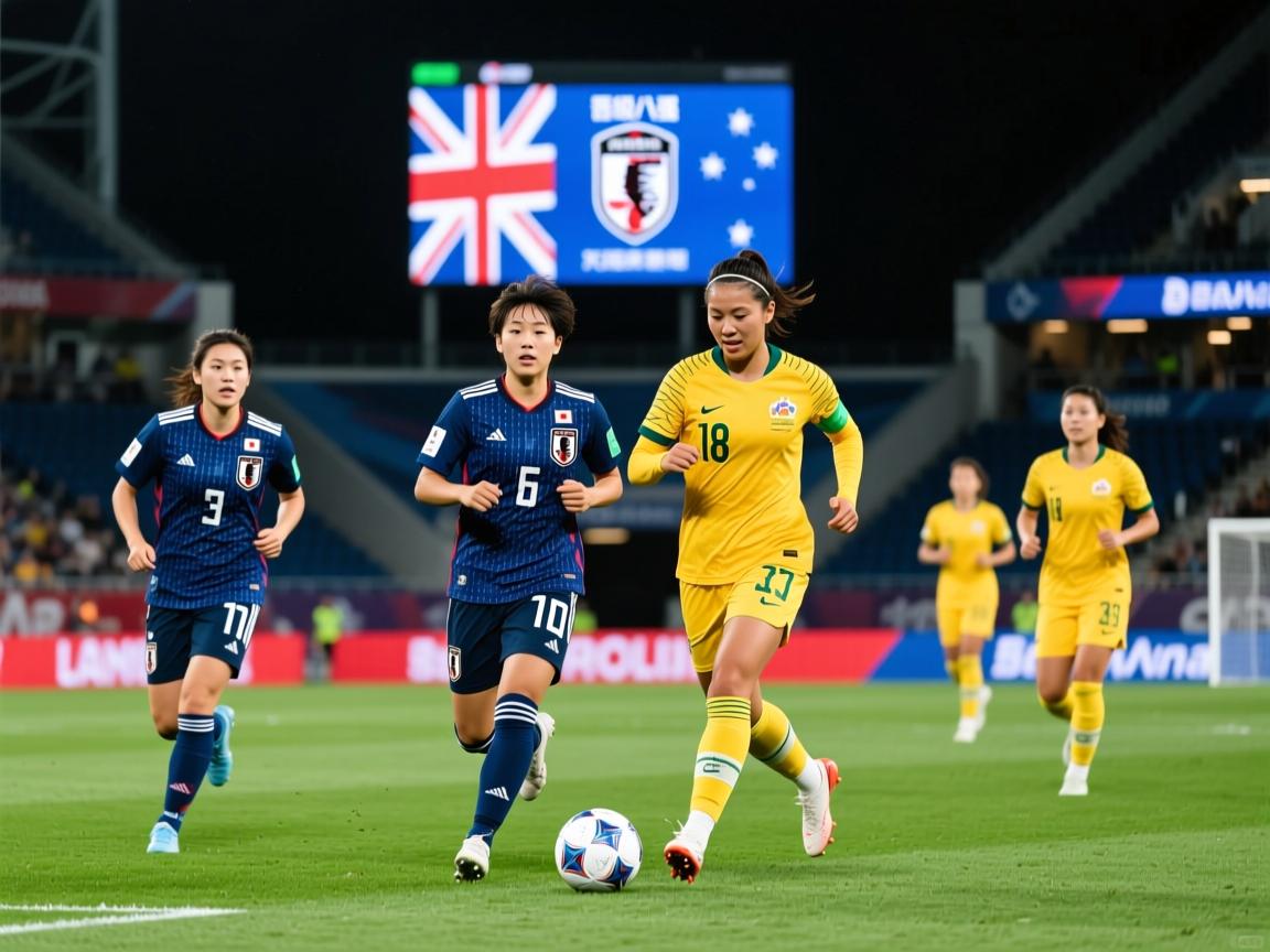 日本女足力克澳大利亚队，晋级八强